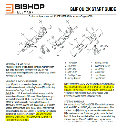 BMF Quick Start Guide